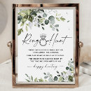 Search for ring hunt game bridal shower gifts Greenery