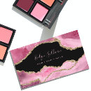 Search for hot pink and black business cards Esthetician