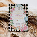 Search for onederland invitations Mad hatter
