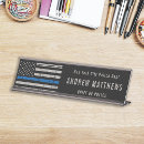 Search for detective name plates Police officer