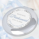 Search for blue compact mirrors bridesmaid