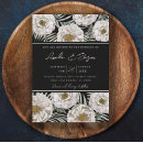 Search for black and sage wedding invitations Tropical
