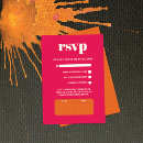 Search for retro wedding rsvp cards Retro 60s 70s