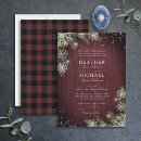 Search for burgundy and silver wedding invitations Rustic
