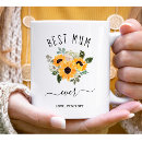 Search for sunflower mugs Rustic