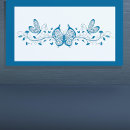 Search for blue butterfly business cards Flowers
