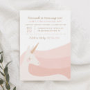 Search for unicorn birthday invitations Girls
