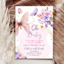 Search for floral baby shower invitations butterfly