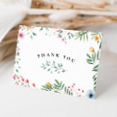 Search for bridal party thank you cards Wildflowers
