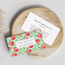 Search for apple business cards red apples