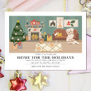 Search for holiday moving announcement cards tree