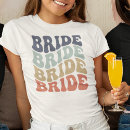 Search for bachelorette tshirts bride