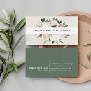 Search for watercolor business cards florist