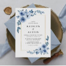 Search for dusty blue and gold wedding invitations Elegant