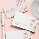 Search for cute girly business cards Floral