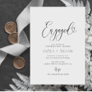 Search for unique engagement party invitations Engaged