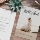 Search for photo bridal shower invitations Chic