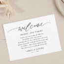 Search for welcome card weddings Out of town guests