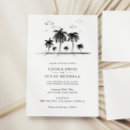 Search for palm tree wedding invitations destination