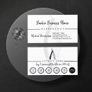 Search for hairdresser business cards barber