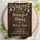 Search for string lights rehearsal dinner invitations Country