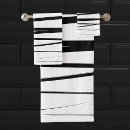 Search for black and white abstract bath towels Stylish