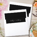 Search for black and white envelope liners Simple