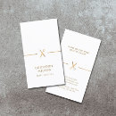 Search for white and gold business cards Elegant