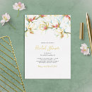 Search for magnolia bridal shower invitations Rose