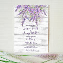 Search for wood wedding invitations Purple