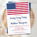 Search for going away party invitations Military