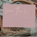 Search for rose gold save the dates Modern