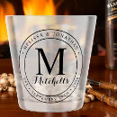 Search for monogram shot glasses Simple