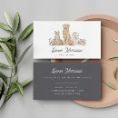 Search for animal business cards pet grooming