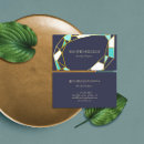 Search for gemstones business cards Elegant