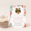 Search for 3 year old girl invitations Cute