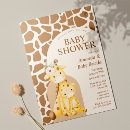 Search for giraffe print invitations giraffe baby shower