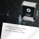 Search for recipient not at this address rubber stamps Simple