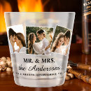 Search for bride and groom shot glasses Modern