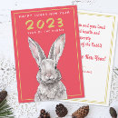 Search for chinese new year cards bunny