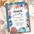 Search for hawaiian engagement party invitations Watercolor
