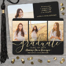 Search for photo collage graduation announcement cards modern minimalist