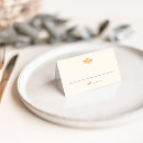 Search for bee place cards Yellow