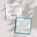 Search for modern minimalist business cards social media