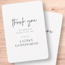 Search for grad thank you cards Black and white
