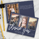 Search for blue graduation thank you cards Grad thanks
