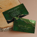 Search for velvet business cards Green