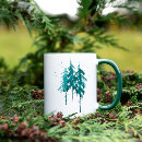 Search for pine tree mugs Green