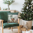 Search for black and white christmas pillows Family photo