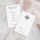 Search for jewelry designer business cards display earrings
